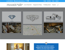 Tablet Screenshot of franksjewellers.ca